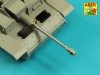Aber 35l-336 Muzzle brake base barrel for German / lufa bez hamulca do StuG.III, Ausf.G & SyuG.IV tank guns 1/35
